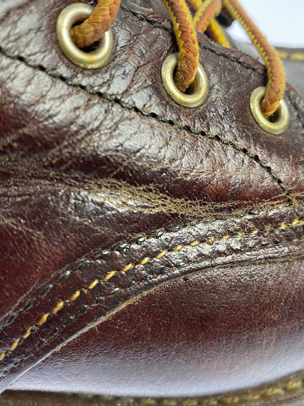 【中古品】【メンズ】 RED WING レッドウィング 8146 ROUGHNECK BRIAR OIL SLICK 靴 シューズ ブーツ 165-250708-AS-8-min サイズ：7 1/2 カラー：ブラウン 万代Net店