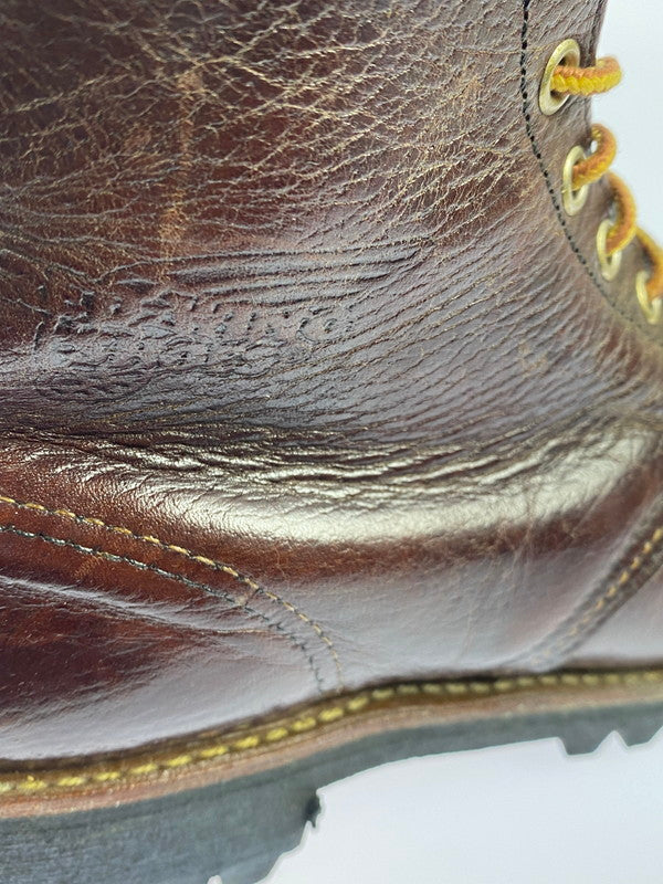 【中古品】【メンズ】 RED WING レッドウィング 8146 ROUGHNECK BRIAR OIL SLICK 靴 シューズ ブーツ 165-250708-AS-8-min サイズ：7 1/2 カラー：ブラウン 万代Net店