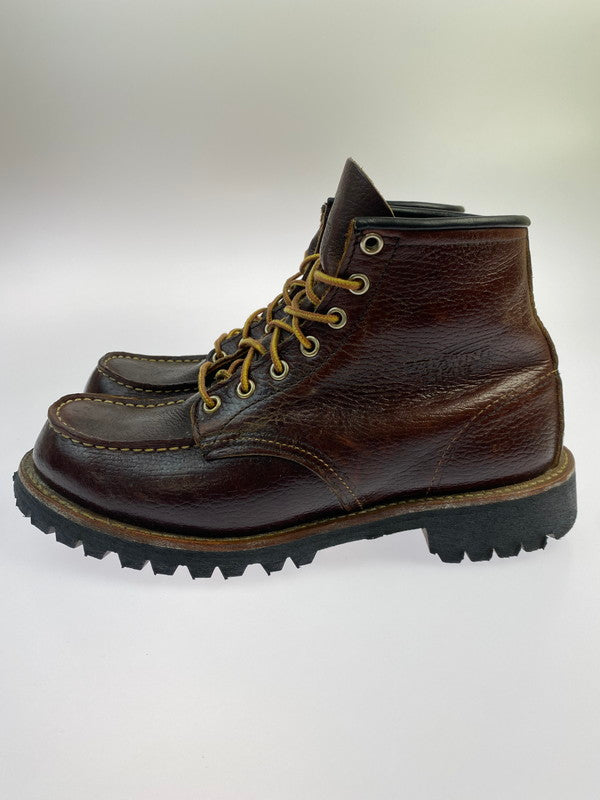 【中古品】【メンズ】 RED WING レッドウィング 8146 ROUGHNECK BRIAR OIL SLICK 靴 シューズ ブーツ 165-250708-AS-8-min サイズ：7 1/2 カラー：ブラウン 万代Net店