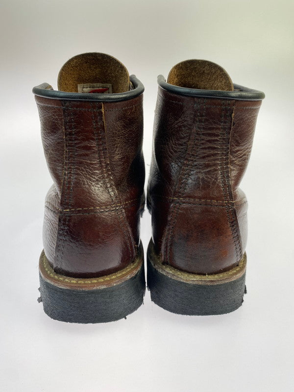 【中古品】【メンズ】 RED WING レッドウィング 8146 ROUGHNECK BRIAR OIL SLICK 靴 シューズ ブーツ 165-250708-AS-8-min サイズ：7 1/2 カラー：ブラウン 万代Net店