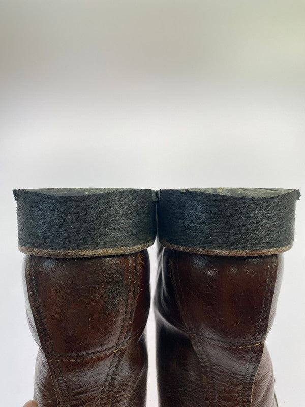 【中古品】【メンズ】 RED WING レッドウィング 8146 ROUGHNECK BRIAR OIL SLICK 靴 シューズ ブーツ 165-250708-AS-8-min サイズ：7 1/2 カラー：ブラウン 万代Net店