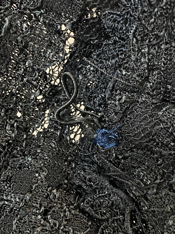 【中古品】【レディース】 AWN JOY 80S LACE CARDIGAN レース カーディガン 170-250702-ks-57-min サイズ：不明 カラー：ブラック 万代Net店