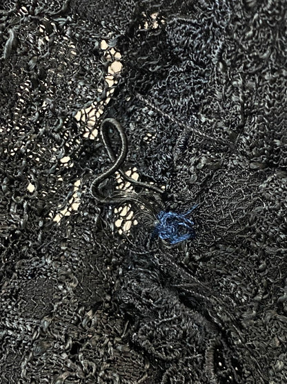 【中古品】【レディース】 AWN JOY 80S LACE CARDIGAN レース カーディガン 170-250702-ks-57-min サイズ：不明 カラー：ブラック 万代Net店