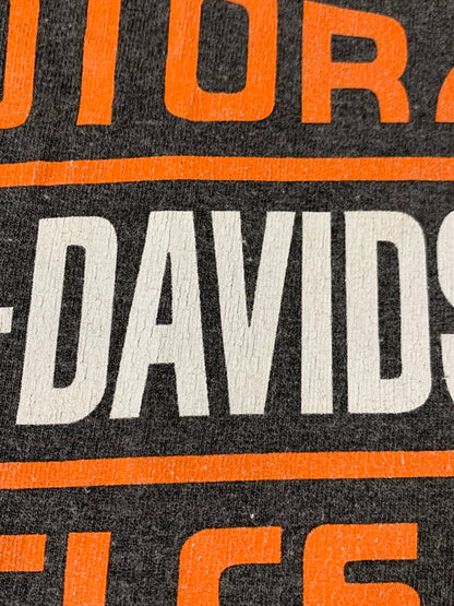 【現状渡し品】【メンズ】 HARLEY-DAVIDSON ハーレーダビッドソン LOGO PRINT TEE Tシャツ トップス 146-250702-ks-01-min サイズ：5XL カラー：ホワイト 万代Net店