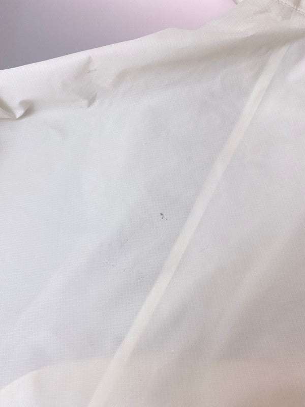 【現状渡し品】【メンズ】 K-WAY ケイウェイ K51276W NYLON ZIP JACKET ナイロンジップジャケット 144-250702-ks-45-min サイズ：M カラー：ホワイト 万代Net店