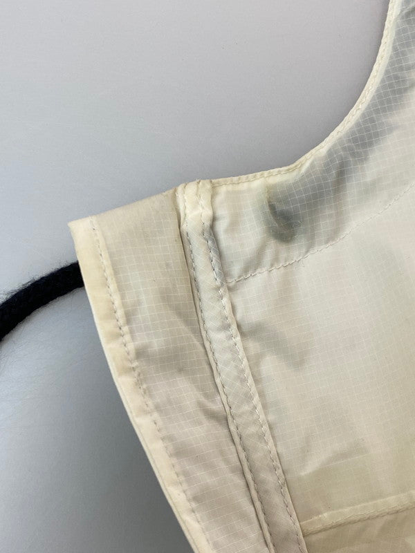 【現状渡し品】【メンズ】 K-WAY ケイウェイ K51276W NYLON ZIP JACKET ナイロンジップジャケット 144-250702-ks-45-min サイズ：M カラー：ホワイト 万代Net店