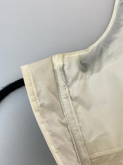 【現状渡し品】【メンズ】 K-WAY ケイウェイ K51276W NYLON ZIP JACKET ナイロンジップジャケット 144-250702-ks-45-min サイズ：M カラー：ホワイト 万代Net店