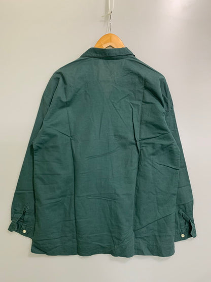 【中古品】【メンズ】 OLD GAP オールドギャップ 90S LINEN×COTTON OPEN COLLAR SHIRTカラーシャツ トップス 146-250702-ks-23-min サイズ：M カラー：グリーン 万代Net店