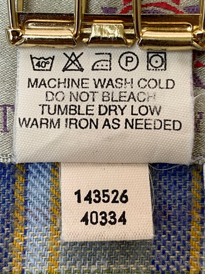 【中古品】【メンズ】 THE TERRITORY AHEAD ザテリトリーアヘッド COTTON CHECK SHIRT コットン チェック シャツ 長袖 メンズ トップス ヴィンテージ 146-250704-em-16-min サイズ：XL カラー：ブルー系（チェック柄） 万代Net店