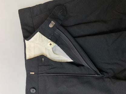 【中古品】【メンズ】 Donna Karan ダナキャラン NEW YORK ニューヨーク 90S SLACKS PANTS 90年代 スラックス パンツ メンズ ボトムス ストレートパンツ 157-250704-em-22-min カラー：ブラック 万代Net店