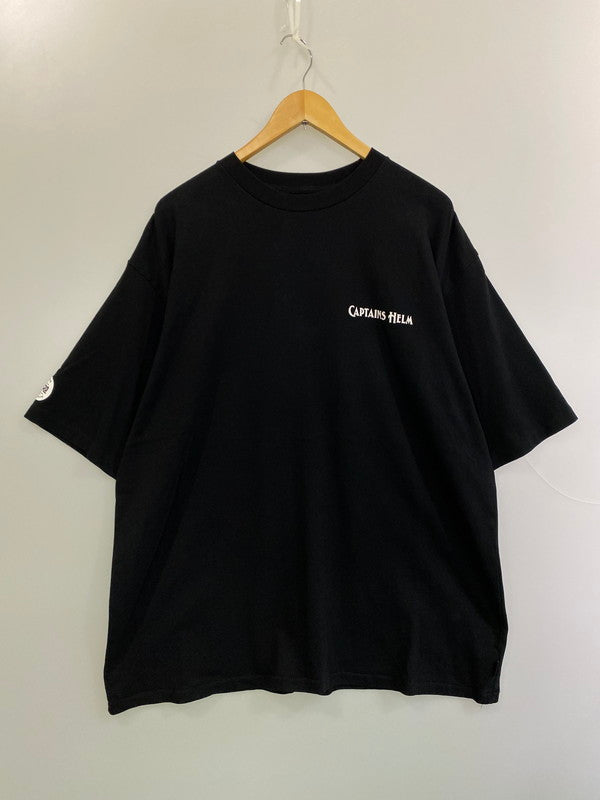 【中古品】【メンズ】 CAPTAINS HELM キャプテンズヘルム × BYRD バード #10TH ANNIVERSARY BOLT TEE 10周年アニバーサリー ボルト Tシャツ メンズ トップス 半袖 140-250704-em-26-min サイズ：L カラー：ブラック 万代Net店