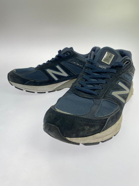 【中古品】【メンズ】 NEW BALANCE ニューバランス M990NV5 NAVY SILVER 21FW-I 靴 シューズ スニーカー 162-250708-AS-10-min サイズ：28.0cm カラー：ネイビー系 万代Net店