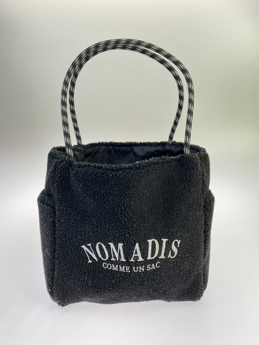 【中古品】【レディース】 NOMADIS ノマディス BOA TOTE ボアトートバッグ カバン 188-250708-AS-22-min カラー：ブラック 万代Net店