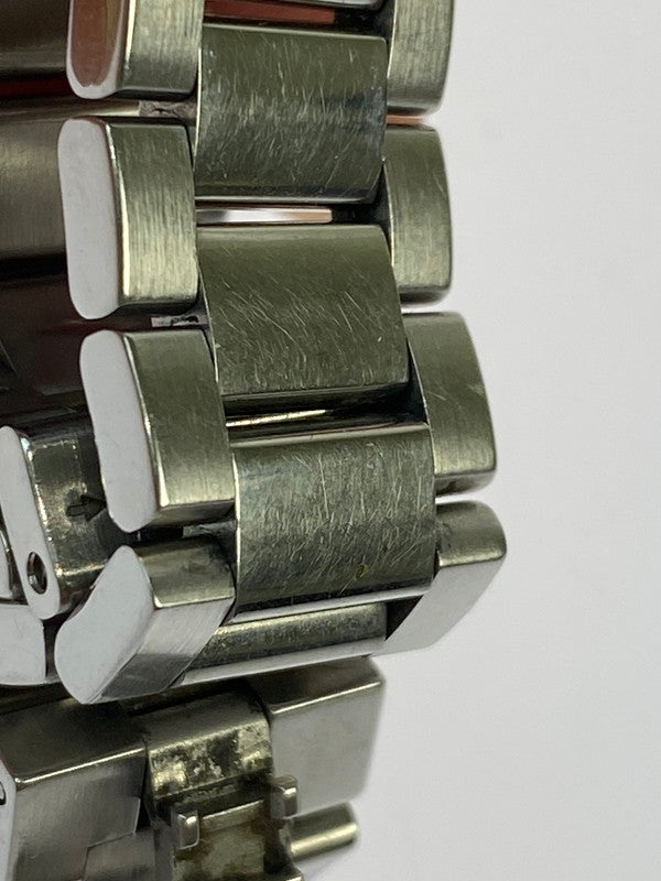 【中古品】【レディース】 GUCCI グッチ 126.5/Gタイムレス ダイヤベゼル ホワイトシェル デイトステンレスクオーツ 腕時計 197-250821-yn-18-min カラー：シルバー 万代Net店