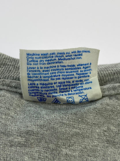 【中古品】【メンズ】 HANES ヘインズ 90S THE BLACK DOG PRINT TEE 901年代 ザ ブラック ドッグ プリント Tシャツ メンズ トップス 半袖 犬 146-250707-em-13-min サイズ：L カラー：グレー 万代Net店