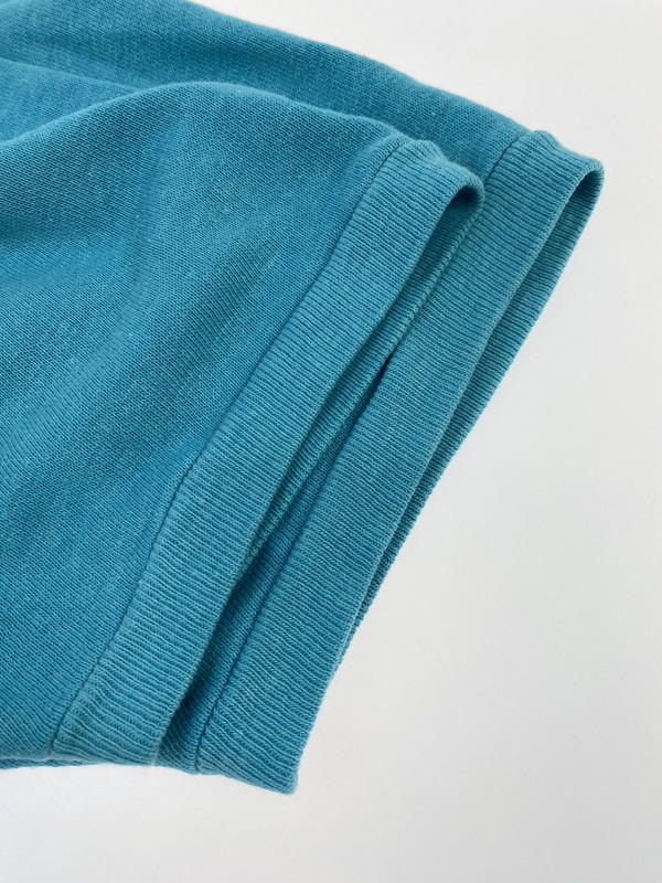 【中古品】【メンズ】 VINTAGE 60-70S RAGLAN SWEATSHIRT TURQUOISE BLUE ヴィンテージ 60-70年代 ラグラン スウェットシャツ 半袖 クルーネック スウェット 146-250707-em-07-min カラー：ターコイズブルー 万代Net店