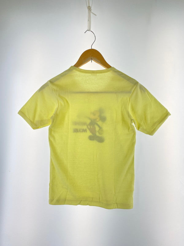 【中古品】【メンズ】 VINTAGE ”MICKEY MOUSE"TEE ヴィンテージ ミッキーマウス プリント Tシャツ メンズ トップス 半袖 146-250707-em-09-min カラー：イエロー 万代Net店