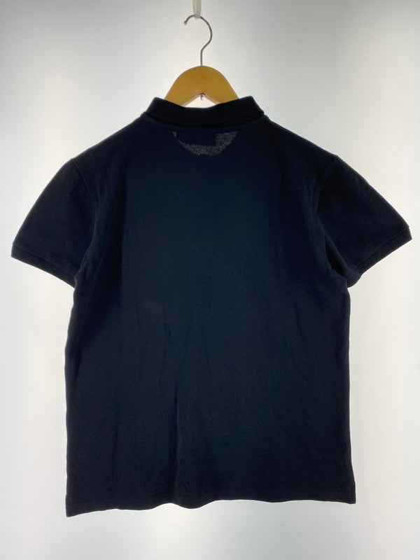 【中古品】【メンズ】 MAISON KITSUNE メゾンキツネ SS POLO SHIRT FW15M708 半袖 ポロシャツ メンズ トップス 140-250707-em-01-min サイズ：S カラー：ブラック 万代Net店