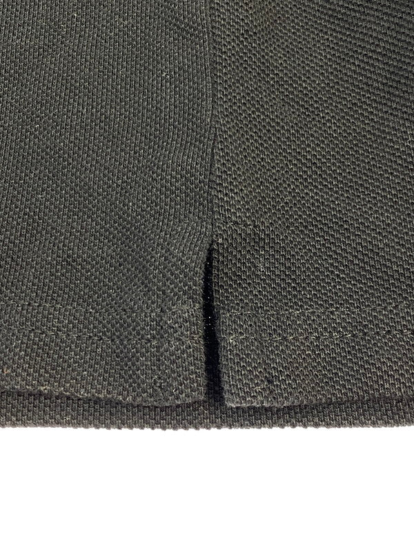 【中古品】【メンズ】 MAISON KITSUNE メゾンキツネ SS POLO SHIRT FW15M708 半袖 ポロシャツ メンズ トップス 140-250707-em-01-min サイズ：S カラー：ブラック 万代Net店