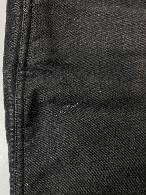 【中古品】【メンズ】 BLURHMS COTTON SUEDE BELT ROLL PANT BHS-018 ブラームス コットン スエード ベルト ロール パンツ ボトムス 151-250707-jt-17-min サイズ：2 カラー：ブラック 万代Net店