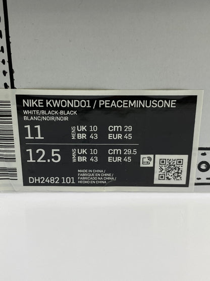 【中古品】【メンズ】 NIKE ナイキ × PEACEMINUSONE ピースマイナスワン DH2482-101 KWONDO 1 BLACK AND WHITE G-DRAGON 靴 シューズ スニーカー 160-250708-AS-32-min サイズ：29cm カラー：WHITE/BLACK-BLACK 万代Net店