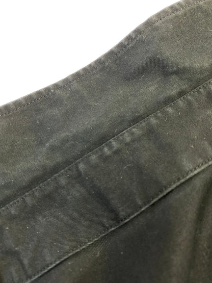 【中古品】【メンズ】 Yohji Yamamoto ヨウジヤマモト 20AW COTTON OVERSIZE L S SHIRT FR-B11-004 コットン オーバーサイズ 比翼 ロングシャツ メンズ トップス 秋冬 140-250707-em-02-min サイズ：2 カラー：ブラック 万代Net店