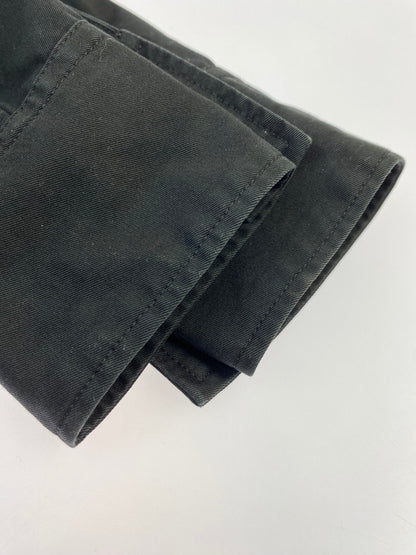 【中古品】【メンズ】 Yohji Yamamoto ヨウジヤマモト 20AW COTTON OVERSIZE L S SHIRT FR-B11-004 コットン オーバーサイズ 比翼 ロングシャツ メンズ トップス 秋冬 140-250707-em-02-min サイズ：2 カラー：ブラック 万代Net店