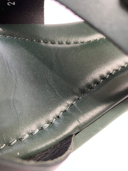 【中古品】【メンズ】 AURALEE オーラリー 221201 LEATHER BELT SANDALS 靴 シューズ サンダル 164-250708-AS-35-min サイズ：9 カラー：グリーン 万代Net店