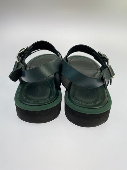 【中古品】【メンズ】 AURALEE オーラリー 221201 LEATHER BELT SANDALS 靴 シューズ サンダル 164-250708-AS-35-min サイズ：9 カラー：グリーン 万代Net店