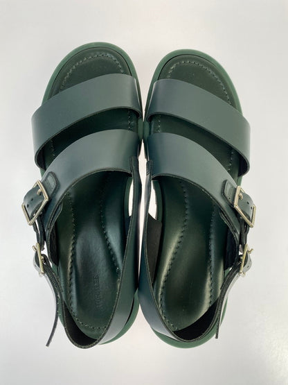 【中古品】【メンズ】 AURALEE オーラリー 221201 LEATHER BELT SANDALS 靴 シューズ サンダル 164-250708-AS-35-min サイズ：9 カラー：グリーン 万代Net店