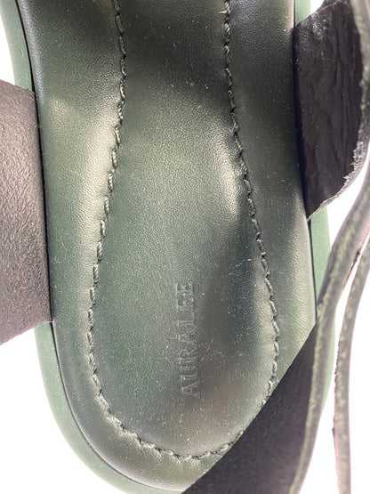 【中古品】【メンズ】 AURALEE オーラリー 221201 LEATHER BELT SANDALS 靴 シューズ サンダル 164-250708-AS-35-min サイズ：9 カラー：グリーン 万代Net店
