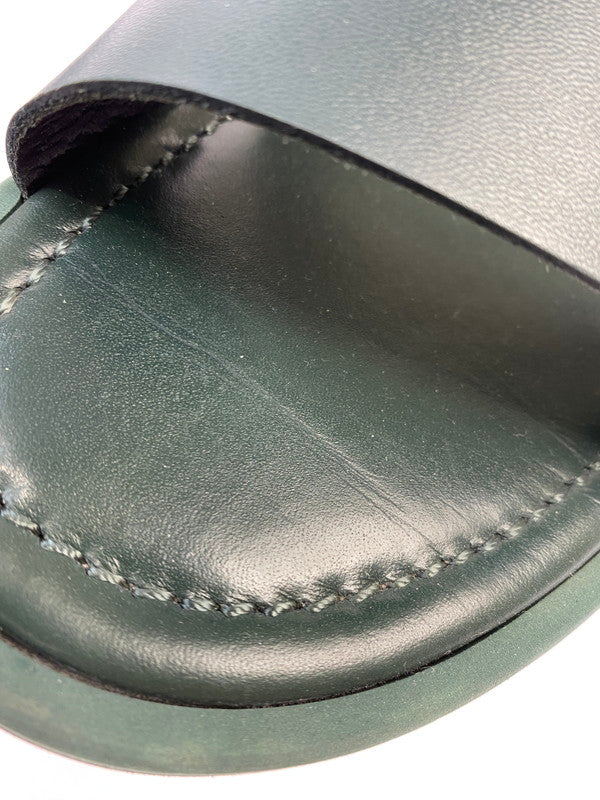 【中古品】【メンズ】 AURALEE オーラリー 221201 LEATHER BELT SANDALS 靴 シューズ サンダル 164-250708-AS-35-min サイズ：9 カラー：グリーン 万代Net店