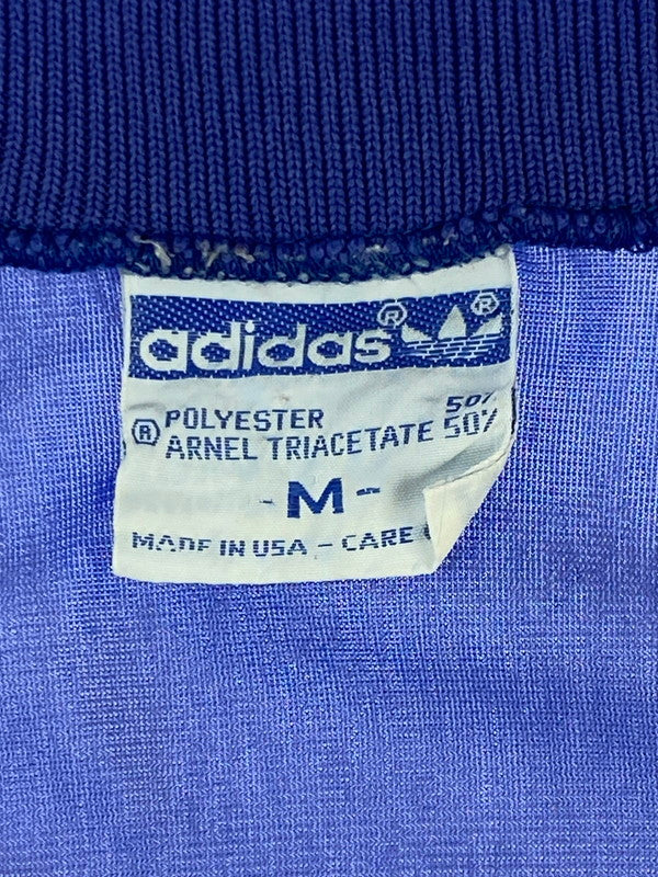 【中古品】【メンズ】 adidas アディダス 80S TRACK JACKET ８０年代 トラック ジャケット メンズ 長袖 スポーツ 146-250707-em-19-min サイズ：M カラー：ブルー系 万代Net店