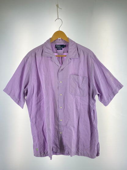 【中古品】【メンズ】 RALPH LAUREN ラルフローレン 90S CALDWELL S S SHIRT 90年代 コールドウェル 半袖 シャツ メンズ トップス コットン 146-250707-em-20-min サイズ：L カラー：パープル 万代Net店