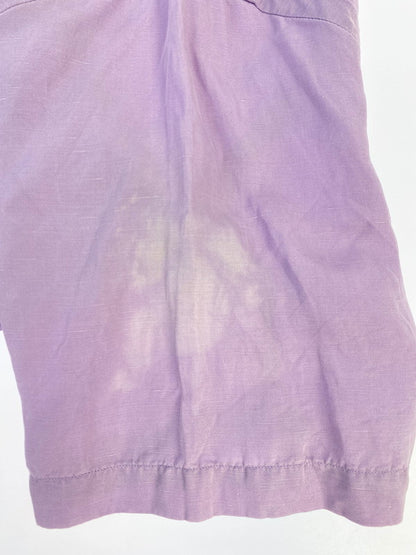 【中古品】【メンズ】 RALPH LAUREN ラルフローレン 90S CALDWELL S S SHIRT 90年代 コールドウェル 半袖 シャツ メンズ トップス コットン 146-250707-em-20-min サイズ：L カラー：パープル 万代Net店