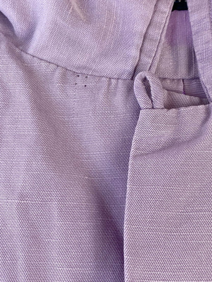 【中古品】【メンズ】 RALPH LAUREN ラルフローレン 90S CALDWELL S S SHIRT 90年代 コールドウェル 半袖 シャツ メンズ トップス コットン 146-250707-em-20-min サイズ：L カラー：パープル 万代Net店