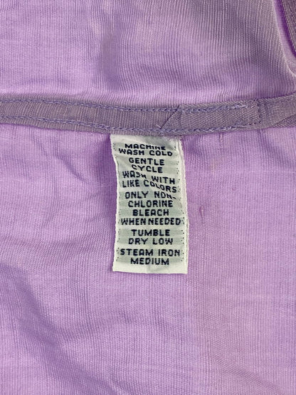 【中古品】【メンズ】 RALPH LAUREN ラルフローレン 90S CALDWELL S S SHIRT 90年代 コールドウェル 半袖 シャツ メンズ トップス コットン 146-250707-em-20-min サイズ：L カラー：パープル 万代Net店