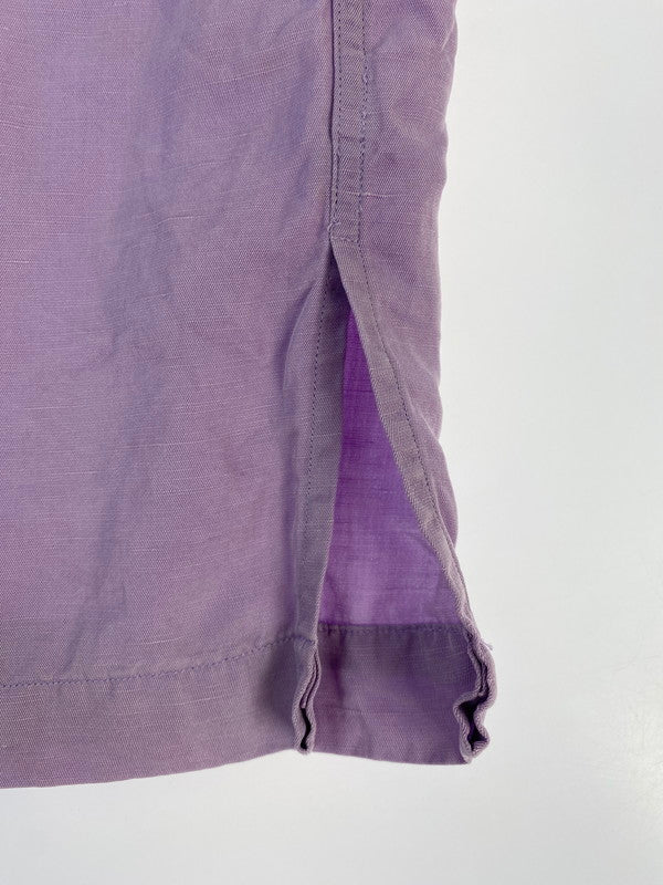 【中古品】【メンズ】 RALPH LAUREN ラルフローレン 90S CALDWELL S S SHIRT 90年代 コールドウェル 半袖 シャツ メンズ トップス コットン 146-250707-em-20-min サイズ：L カラー：パープル 万代Net店