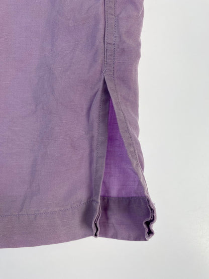 【中古品】【メンズ】 RALPH LAUREN ラルフローレン 90S CALDWELL S S SHIRT 90年代 コールドウェル 半袖 シャツ メンズ トップス コットン 146-250707-em-20-min サイズ：L カラー：パープル 万代Net店