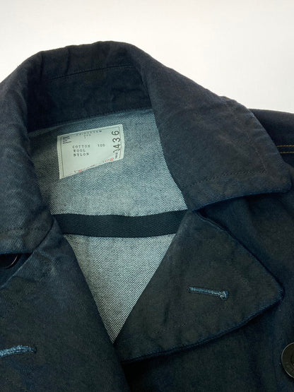 【中古品】【メンズ】 Sacai サカイ 24-03436M 24AW DENIM JACKET デニムジャケット 140-250710-ks-41-min サイズ：1 カラー：インディゴ 万代Net店