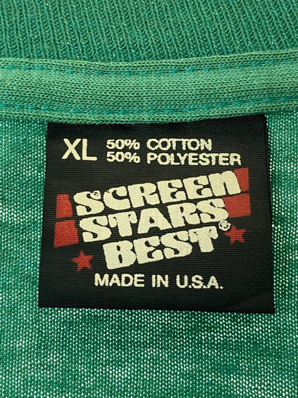 【現状渡し品】【メンズ】 SCREEN STARS BEST スクリーンスターズ USA製 GOOD NEIGHBOR SS TEE Tシャツ トップス 146-250710-ks-58-min サイズ：XL カラー：グリーン 万代Net店