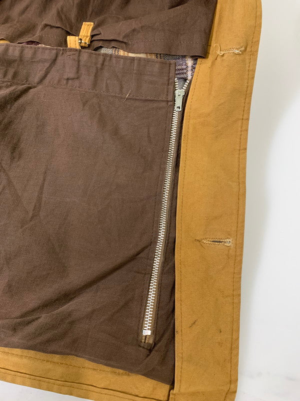 【現状渡し品】【メンズ】 BONES-DRY BY RED HEAD USA製 70S ダックハンティングジャケット 146-250710-ks-125-min サイズ：42 カラー：ライトブラウン 万代Net店