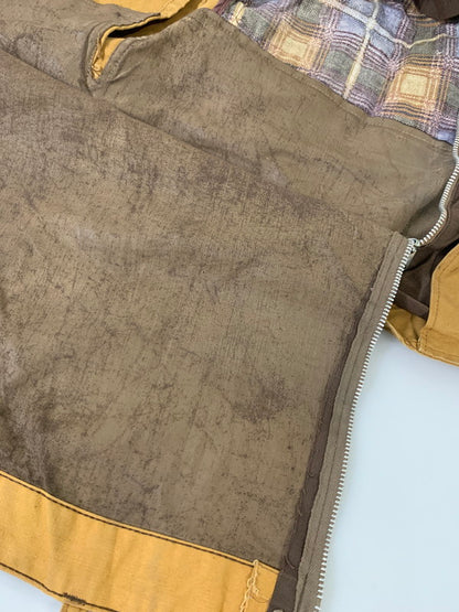 【現状渡し品】【メンズ】 BONES-DRY BY RED HEAD USA製 70S ダックハンティングジャケット 146-250710-ks-125-min サイズ：42 カラー：ライトブラウン 万代Net店