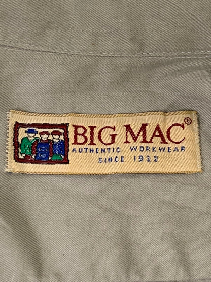 【中古品】【メンズ】 BIG MAC ビックマック 90S SS WORK SHIRT ワークシャツ ショートスリーブ 146-250713-AS-44-min カラー：ベージュ 万代Net店