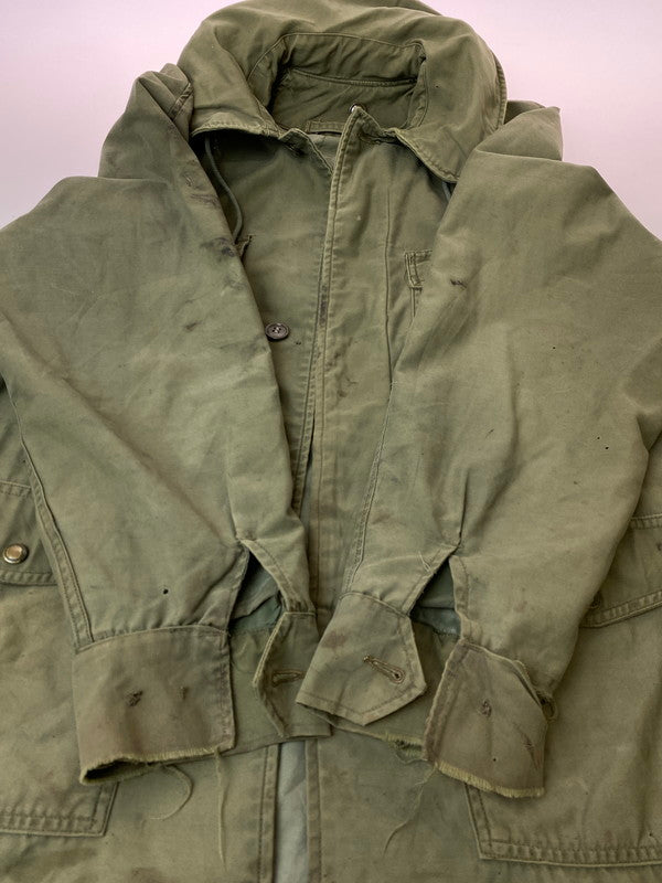 【現状渡し品】【メンズ】 U.S.AIR FORCE ユーエスエアフォース 60'S キャトルジャケット アウター 146-250803-AS-3-min カラー：カーキ 万代Net店