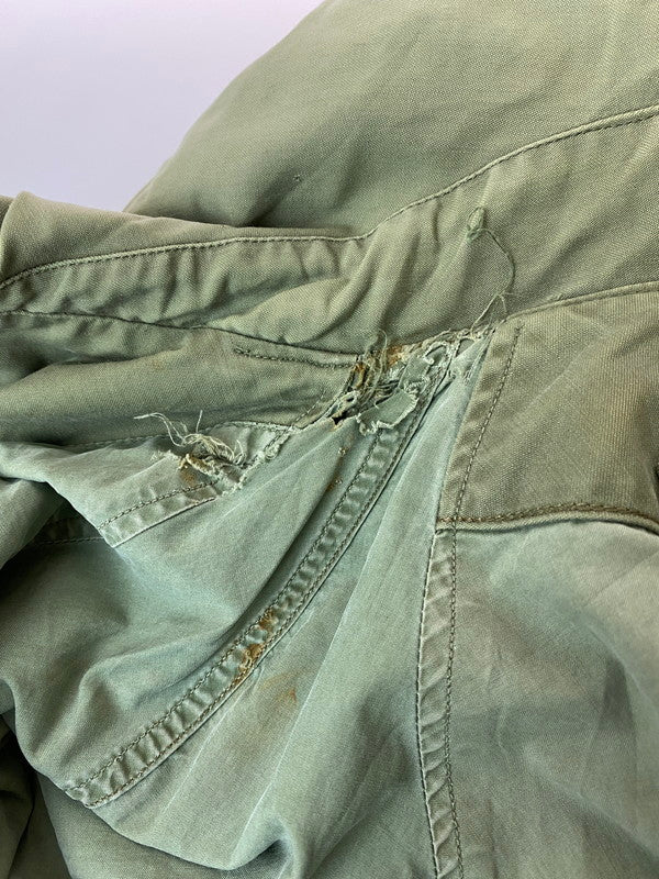 【現状渡し品】【メンズ】 U.S.AIR FORCE ユーエスエアフォース 60'S キャトルジャケット アウター 146-250803-AS-3-min カラー：カーキ 万代Net店