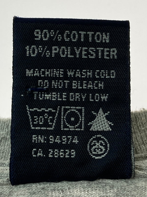 【中古品】【メンズ】 STUSSY ステューシー SNEAKERS PRINT T-SHIRT Tシャツ トップス 142-250710-ks-50-min サイズ：L カラー：ライトグレー 万代Net店