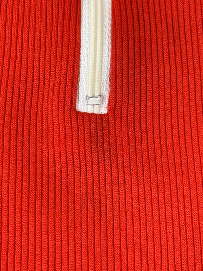 【中古品】【メンズ】 NATNAST ナットナスト 70S HALF ZIP BOWLING SHIRT ハーフ ジップ ボーリングシャツ 70年代 半袖 トップス　 146-250710-SS-01-min カラー：レッド 万代Net店