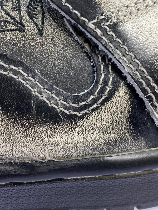 【中古品】【メンズ】 NIKE ナイキ FQ8155-010 AIR JORDAN 1 HIGH ZOOM CMFT 2 DIA DE MUERTOS スニーカー シューズ 靴 本体のみ 160-250717-cn-1-min サイズ：32.0cm カラー：グレー/ブラック系 万代Net店