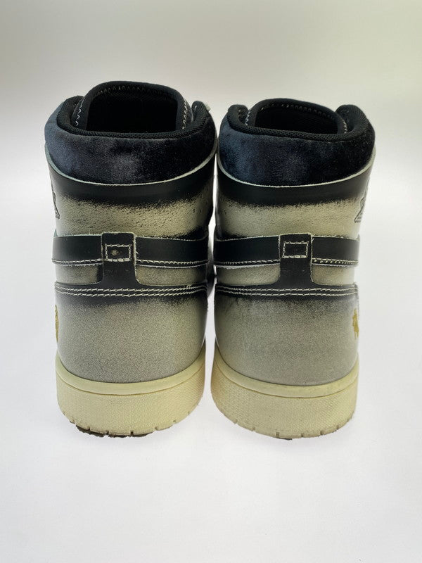 【中古品】【メンズ】 NIKE ナイキ FQ8155-010 AIR JORDAN 1 HIGH ZOOM CMFT 2 DIA DE MUERTOS スニーカー シューズ 靴 本体のみ 160-250717-cn-1-min サイズ：32.0cm カラー：グレー/ブラック系 万代Net店